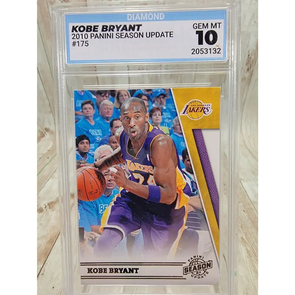 2010-11 Panini Season Update - #175 Kobe Bryant Diamond 10 GEM MT - Picture 1 of 5